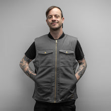 Load image into Gallery viewer, GREY TREADWELL CANVAS VEST!!!