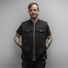 Load image into Gallery viewer, BLACK TREADWELL CANVAS VEST!!!
